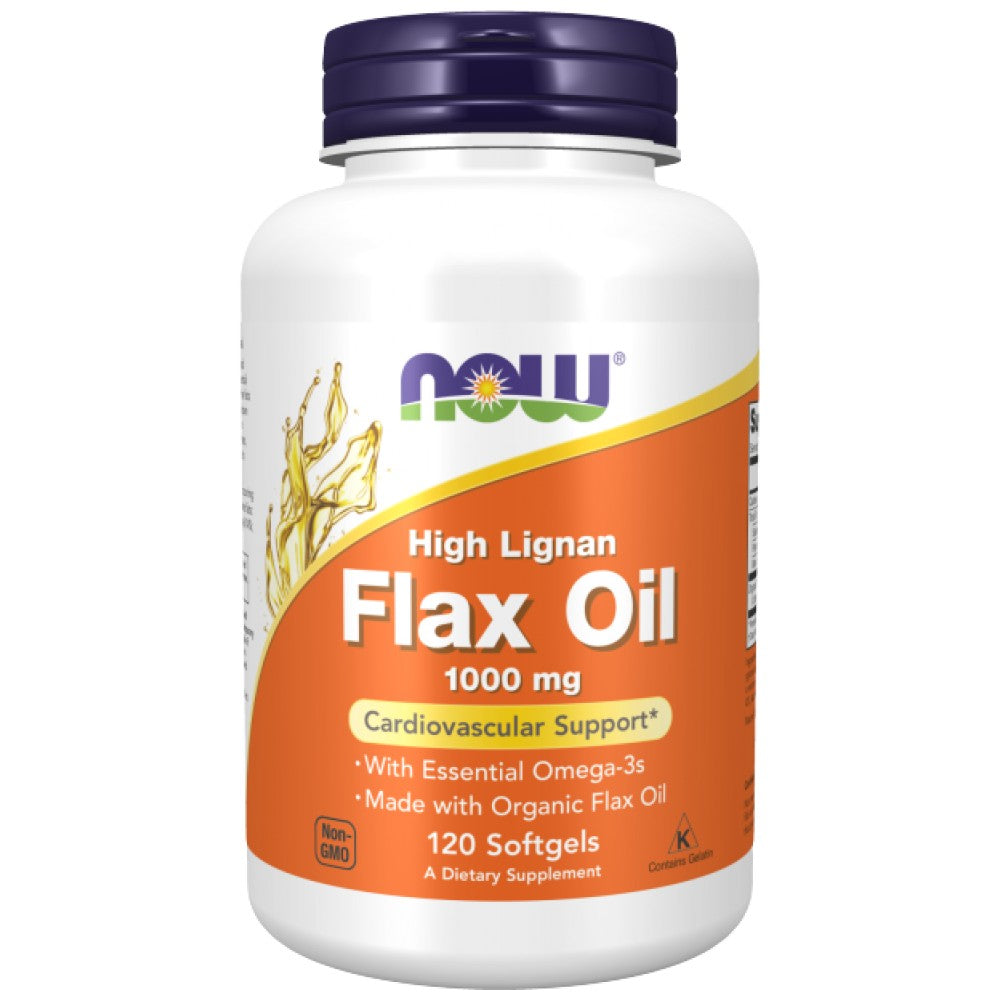 Flax Oil (High Lignan) 1000 mg - 120 Gel κάψουλες