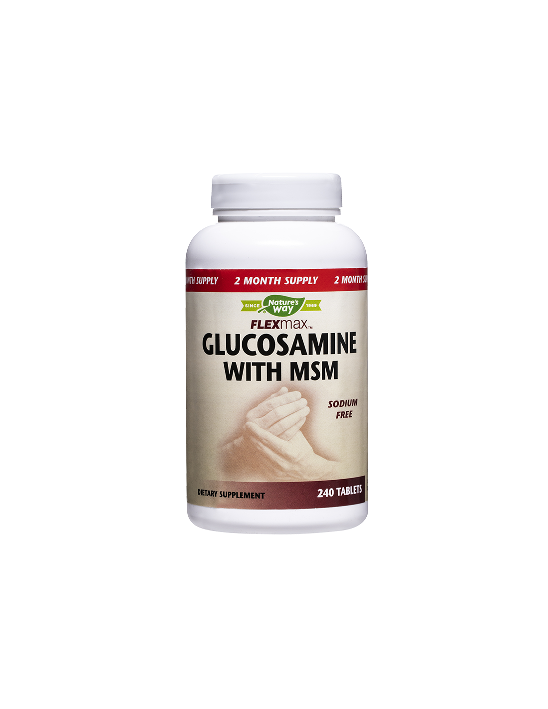 FlexMax ™ Glucosamine θειική MSM 875 mg - 240 δισκία