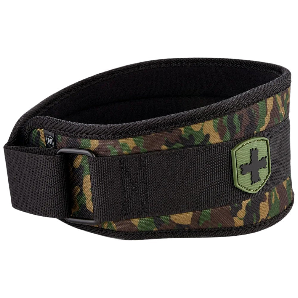 Ζώνη προπόνησης/Foam Core Belt 12,5 cm - Woodland Camo