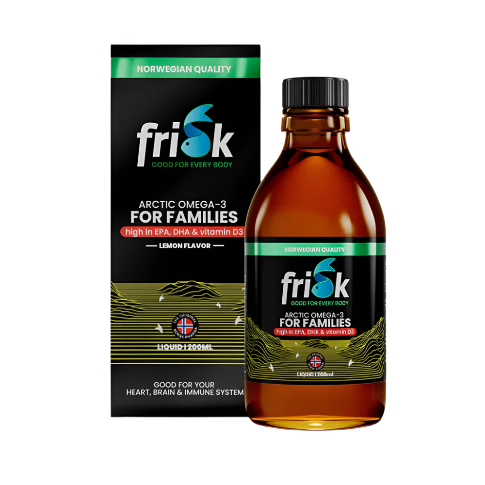 Αρκτικό υγρό-υγρό ωμέγα-3-γεύση λεμονιού/100% άγρια γάδο από τη Νορβηγία-200 ml