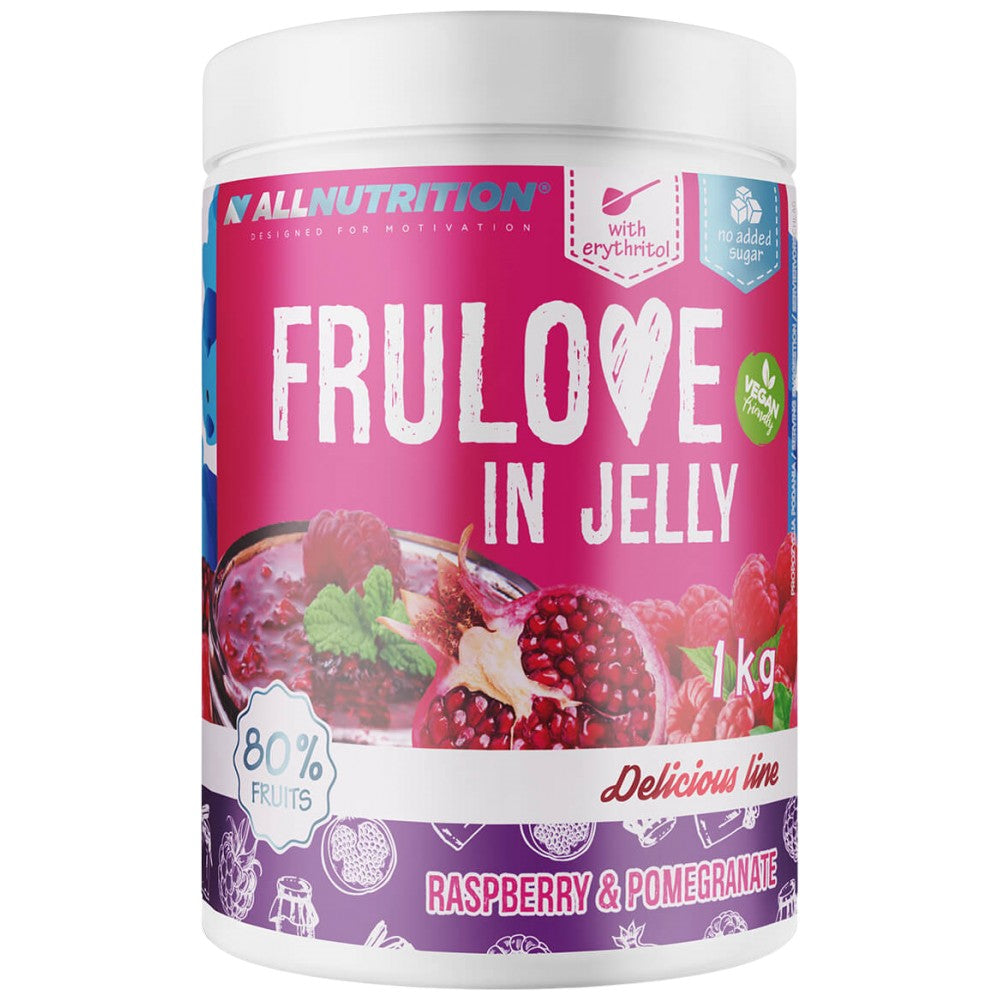 Frulove σε ζελέ | Βατόμουρο & Ρόδι - 1000 γραμμάρια