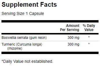 Full Spectrum Boswellia and Curcumin - 60 κάψουλες