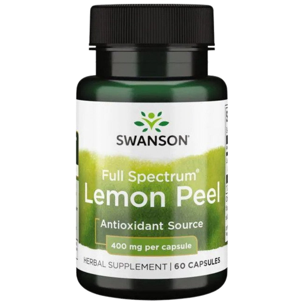 Full Spectrum Lemon Peel 400 mg 60 κάψουλες