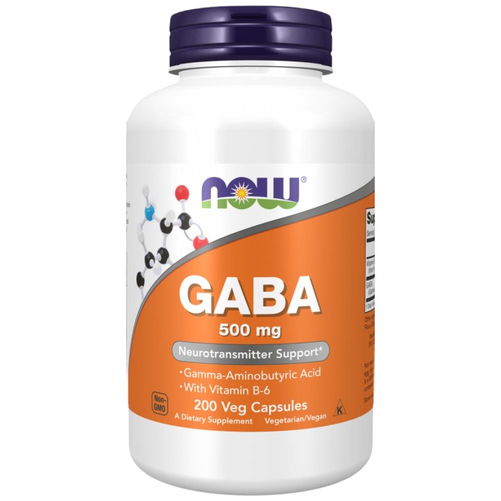 GABA 500 mg + B6 - 200 κάψουλες