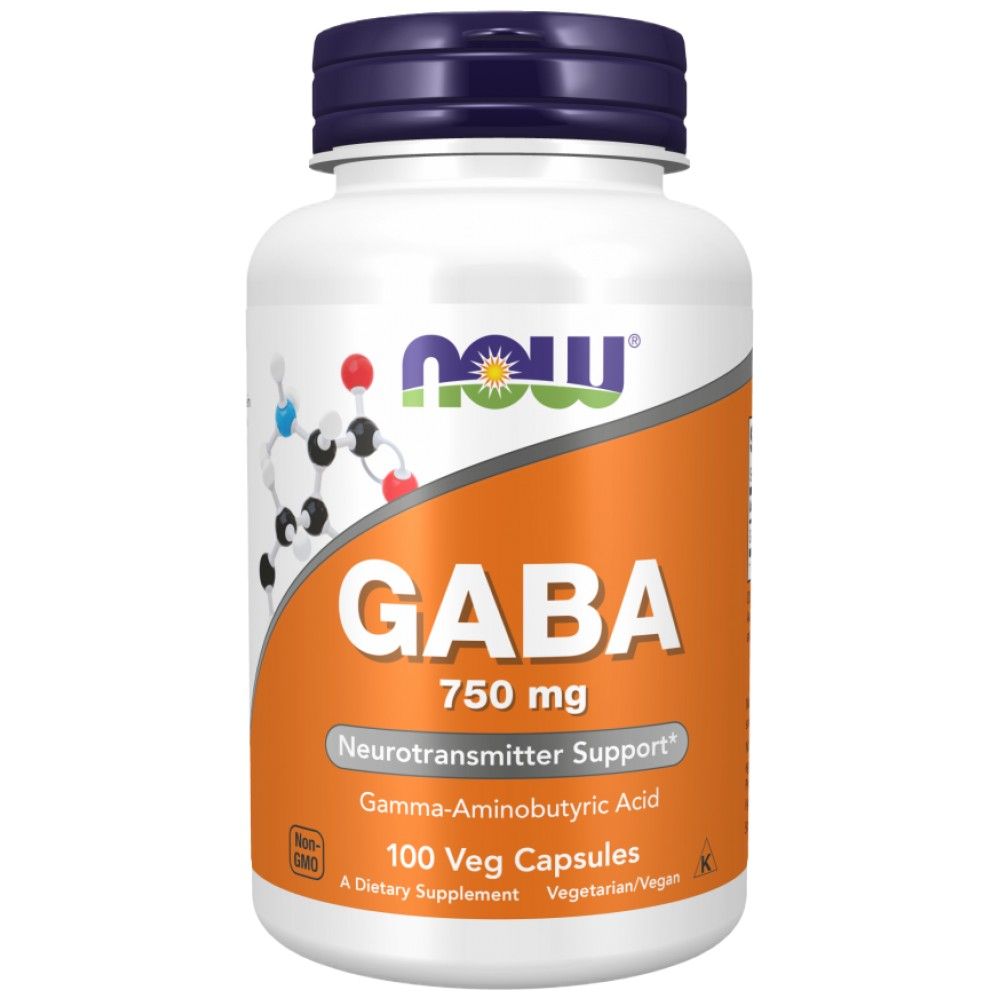 GABA 750 mg - 100 κάψουλες
