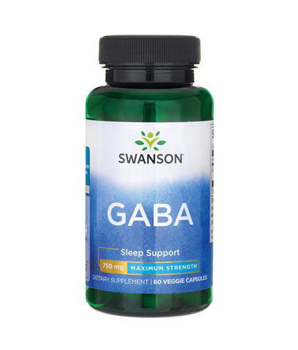 GABA 750 mg/μέγιστη αντοχή - 60 κάψουλες