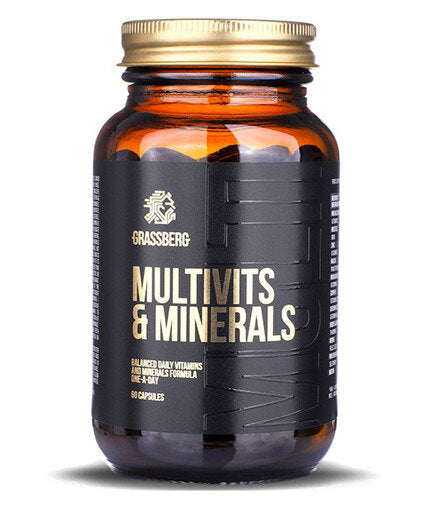 Grassberg Multivits & Minerals (60 κάψουλες)