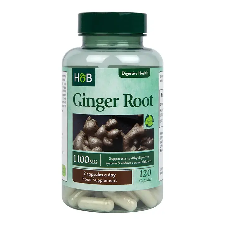 Ρίζα τζίντζερ 1100mg - 120 κάψουλες