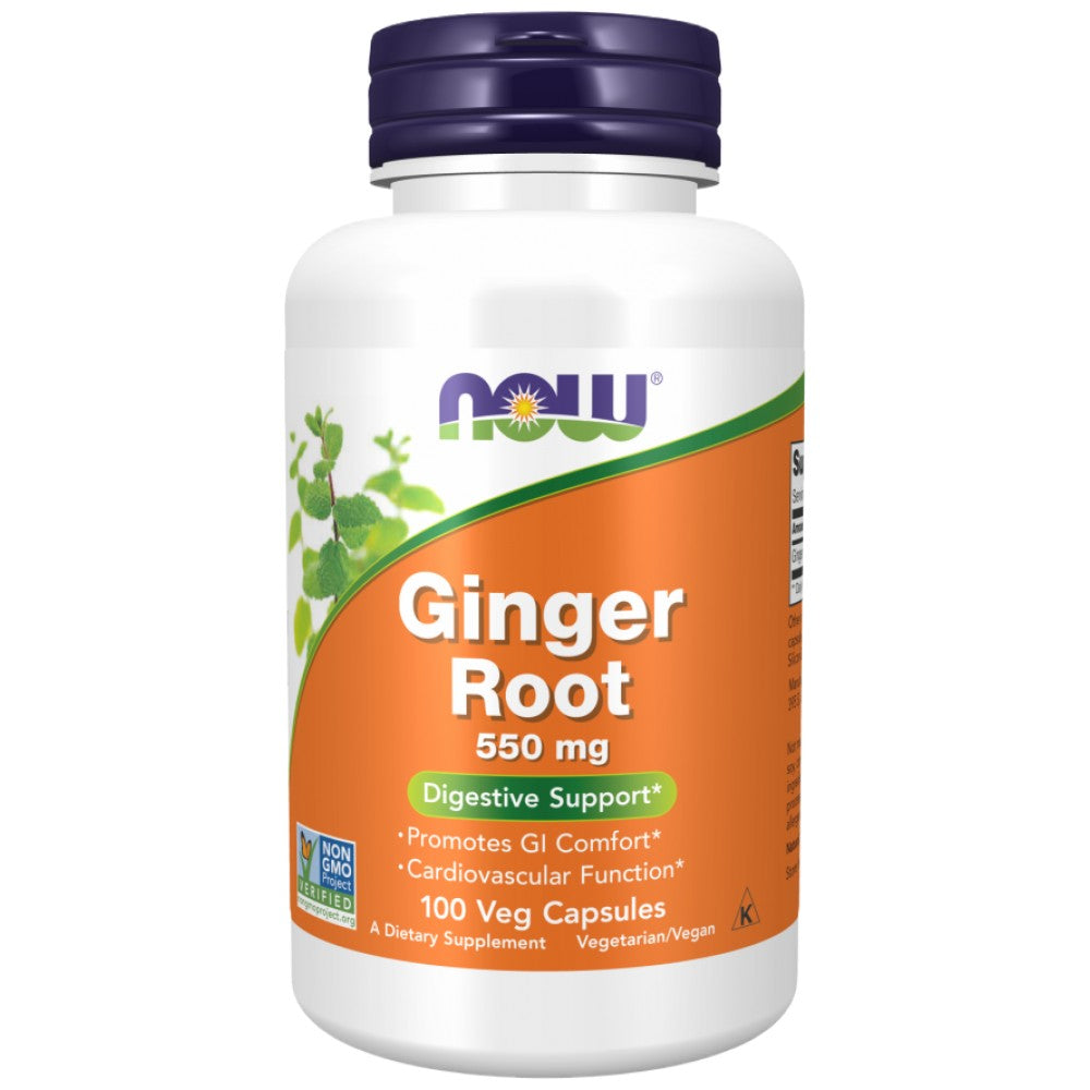 Ginger Root 550 mg - 100 κάψουλες