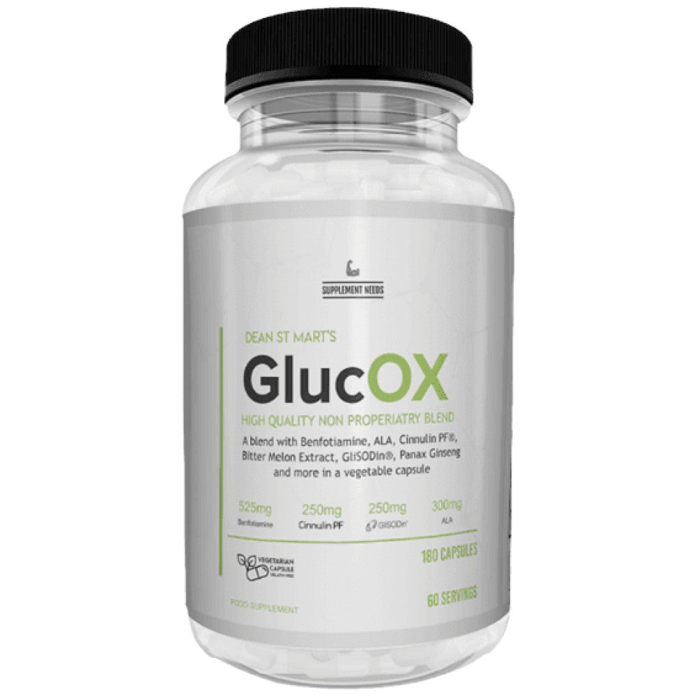 GlucOX | Κάψουλες Glucose Disposal Formula 180