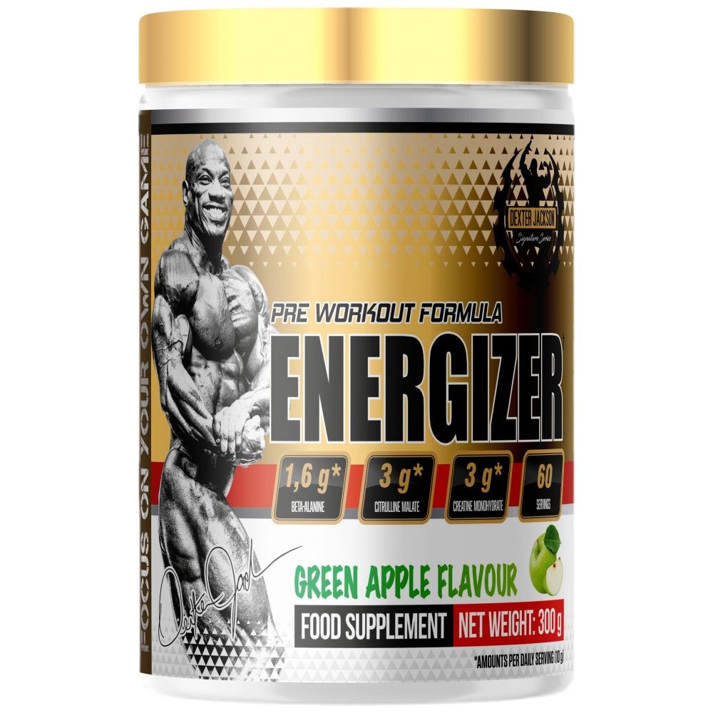 Χρυσή σειρά | Energizer Pre -Workout Formula - 300 γραμμάρια