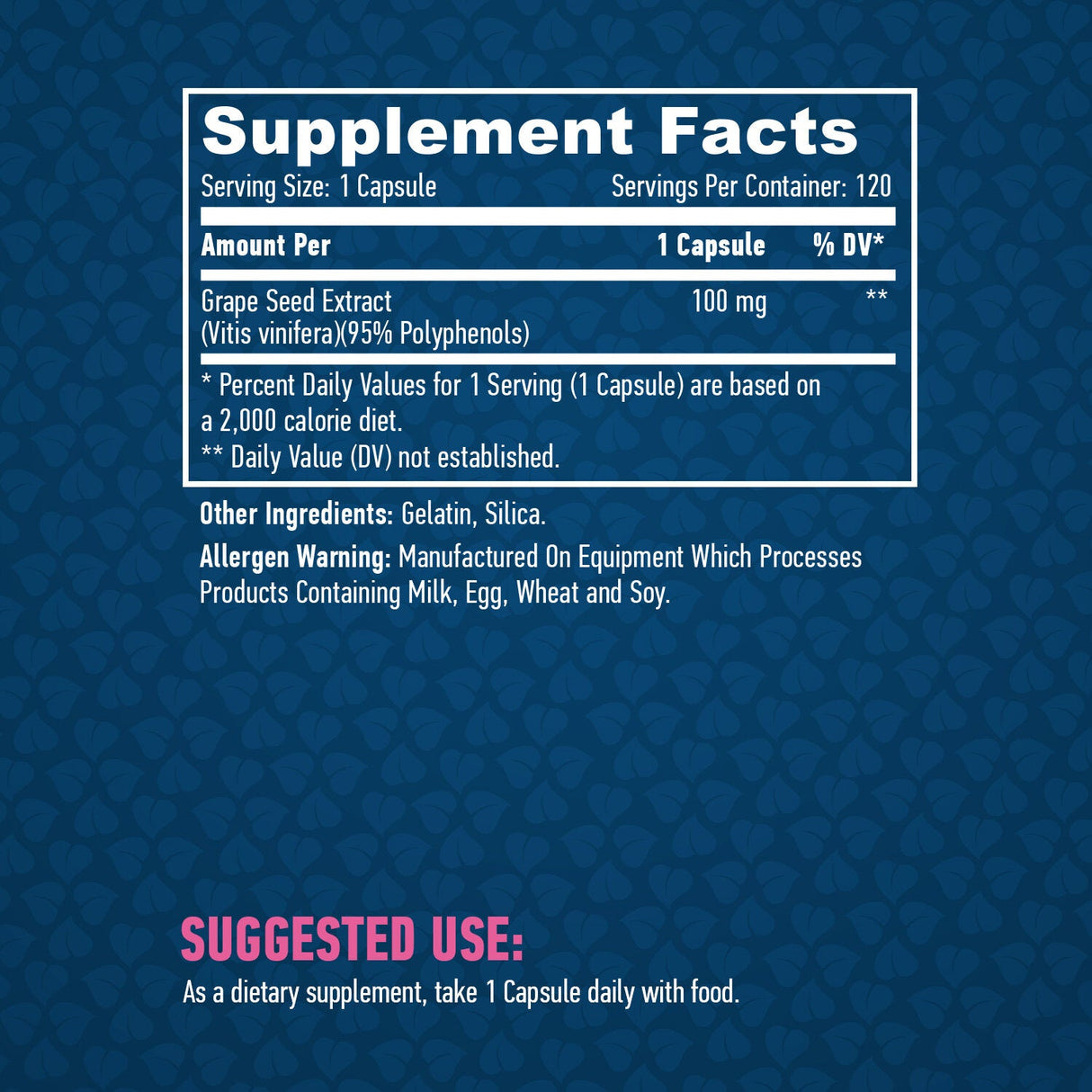 Απόκρυψη 100 mg./120 καπάκια.