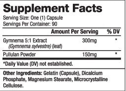 Gymnema Sylvestre 300 mg/90 καπάκια