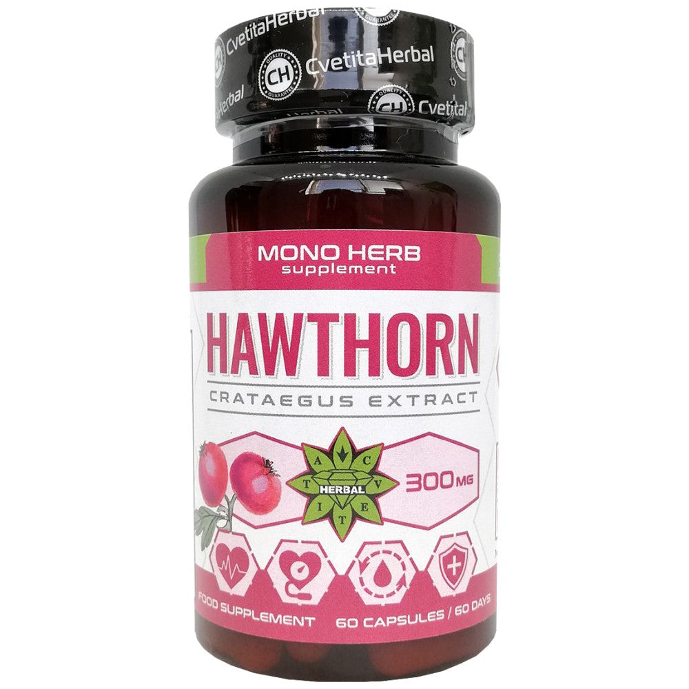 Hawthorn 300 mg - 60 κάψουλες