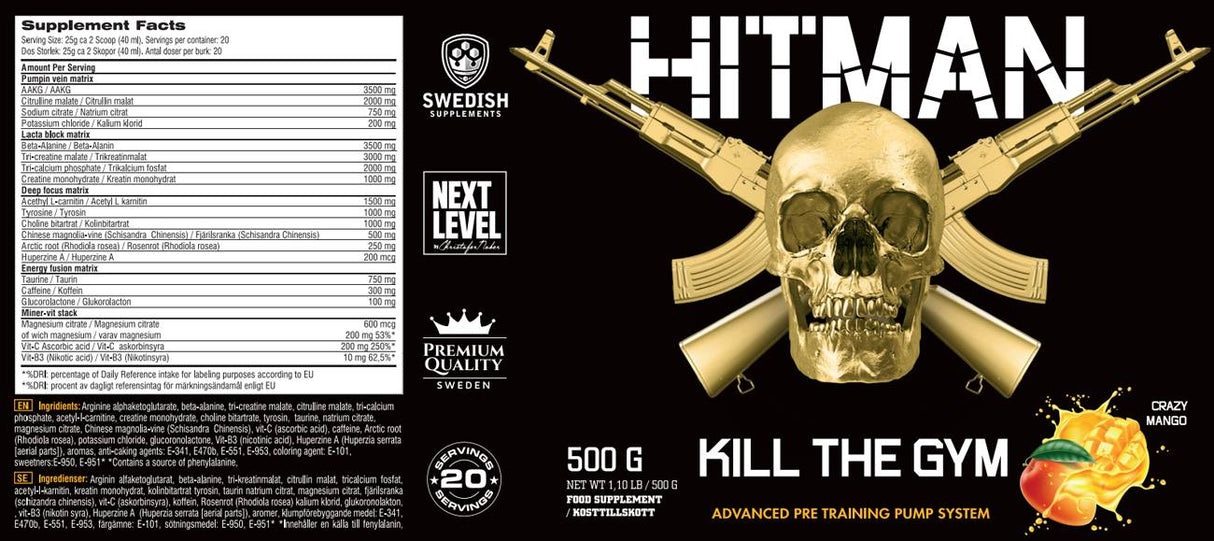 HITMAN - Kill the Gym 500 γραμμάρια