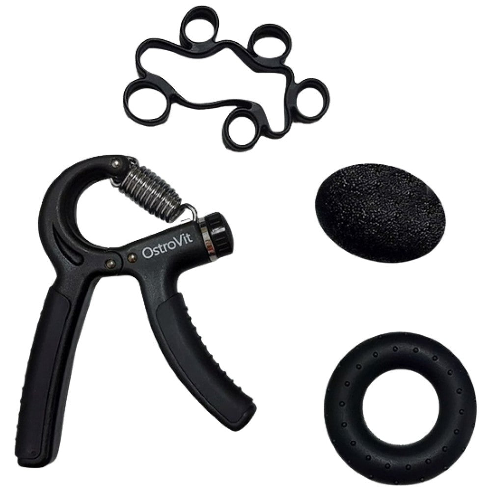 Εξοπλισμός άσκησης χεριών και βραχίονα | PRINM GRIP + GRIP και TRAINGE TRAINGE RABER 4 τεμ.