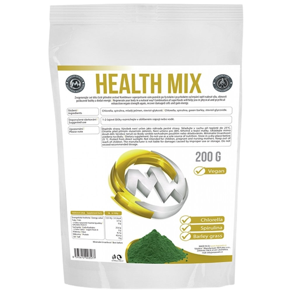 Mix Health Vegan | Με το Chlorella, το Spirulina και το κριθάρι - 200 γραμμάρια