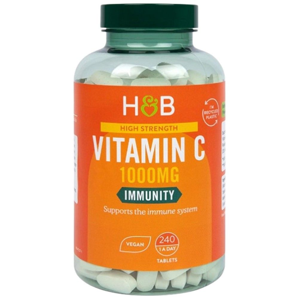 Υψηλή αντοχή βιταμίνη C 1000 mg - 240 δισκία