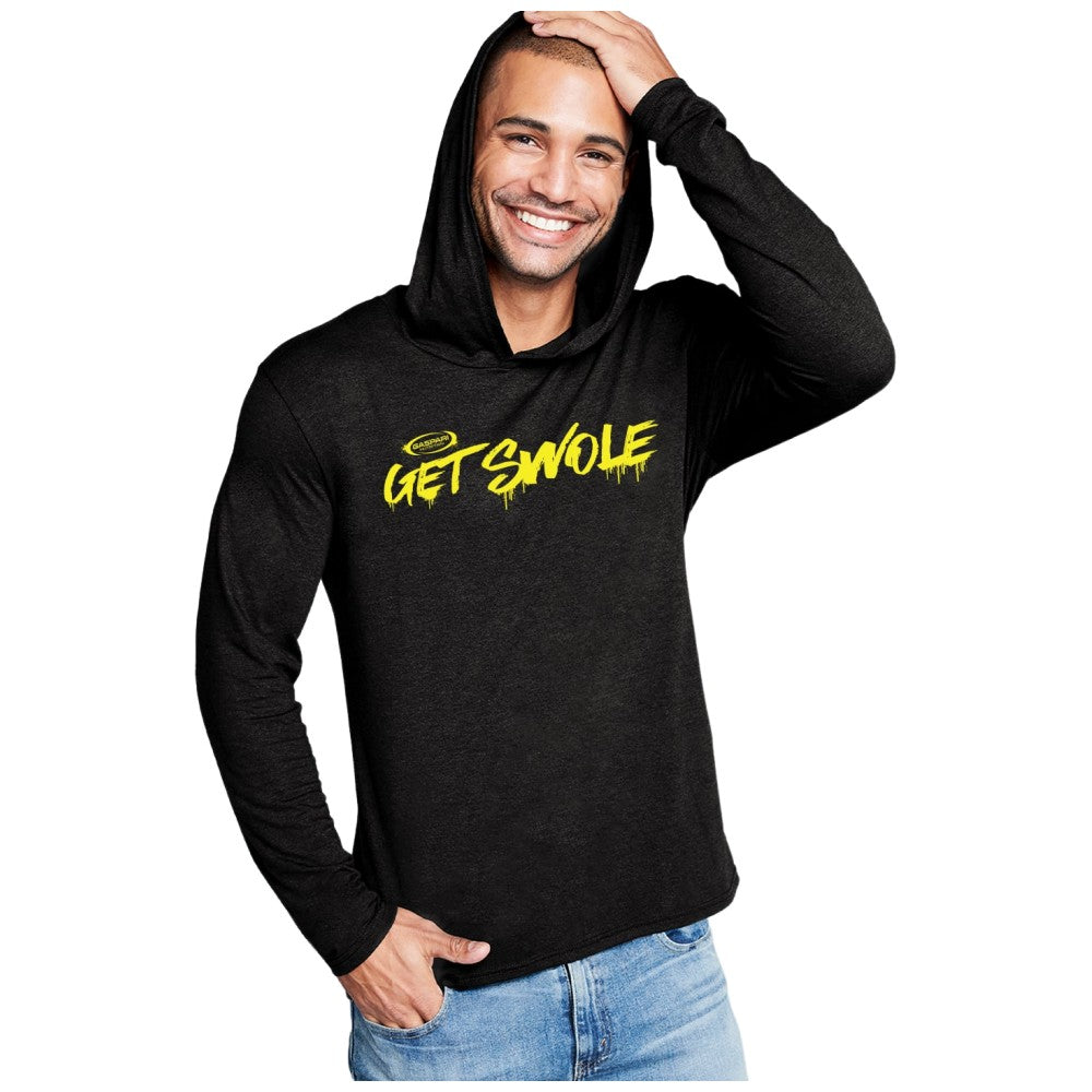 Hoodie Slim - Get Swole | Φούτερ με κουκούλα