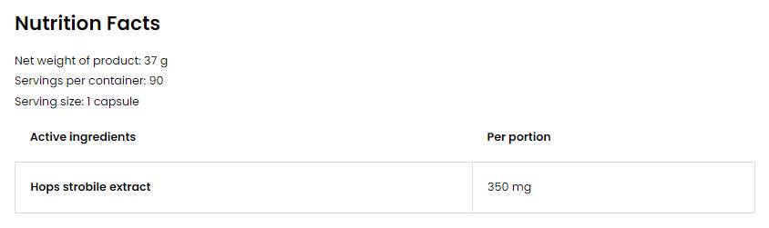 Λυκίσκος Strobile 350 mg | Vege 90 κάψουλες