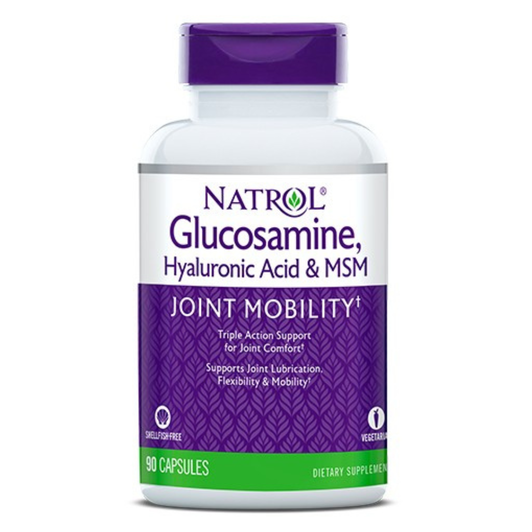Υαλουρονικό οξύ MSM Glucosamine 90 καπάκια.