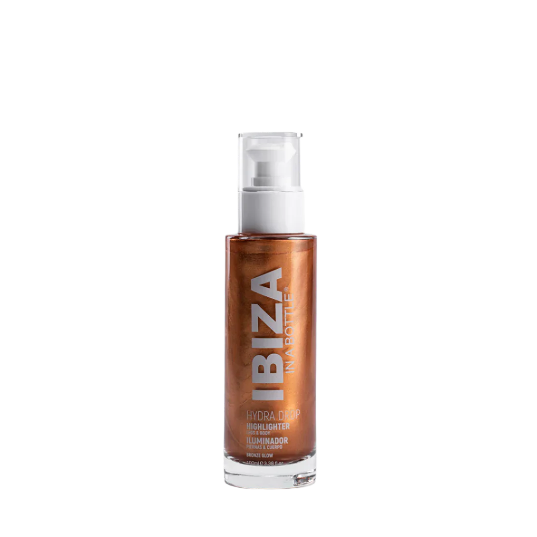 Bronzing highlighter με υαλουρονικό οξύ για την πτώση του σώματος Ύδρα - 100 mL