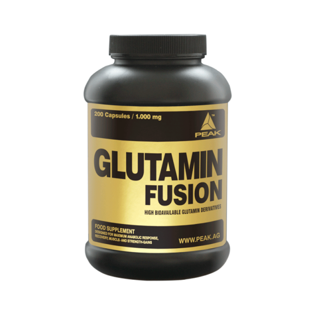 Fusion Glutamine 200 κάψουλες