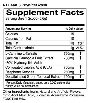Lean 5 | Διαχείριση βάρους χωρίς διεγερτικά - 336 γραμμάρια