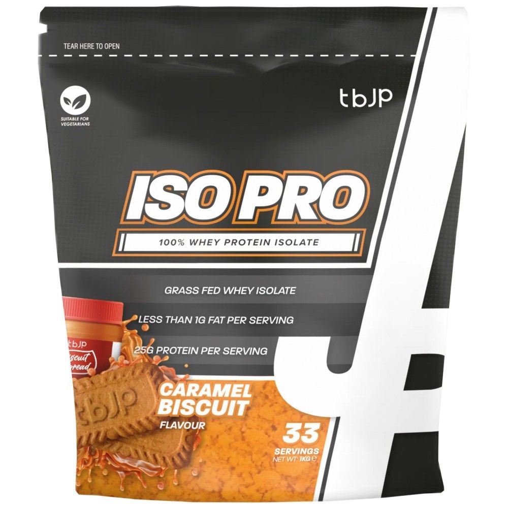 ISO PRO | 100% προϊόν απομόνωσης πρωτεΐνης ορού γάλακτος - 1000 γραμμάρια