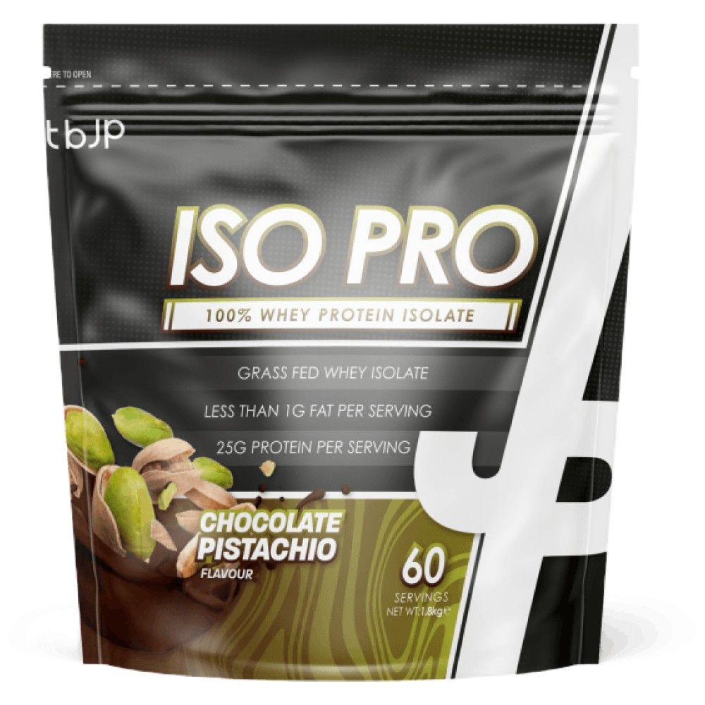 ISO PRO | 100% προϊόν απομόνωσης πρωτεΐνης ορού γάλακτος - 1800 γραμμάρια