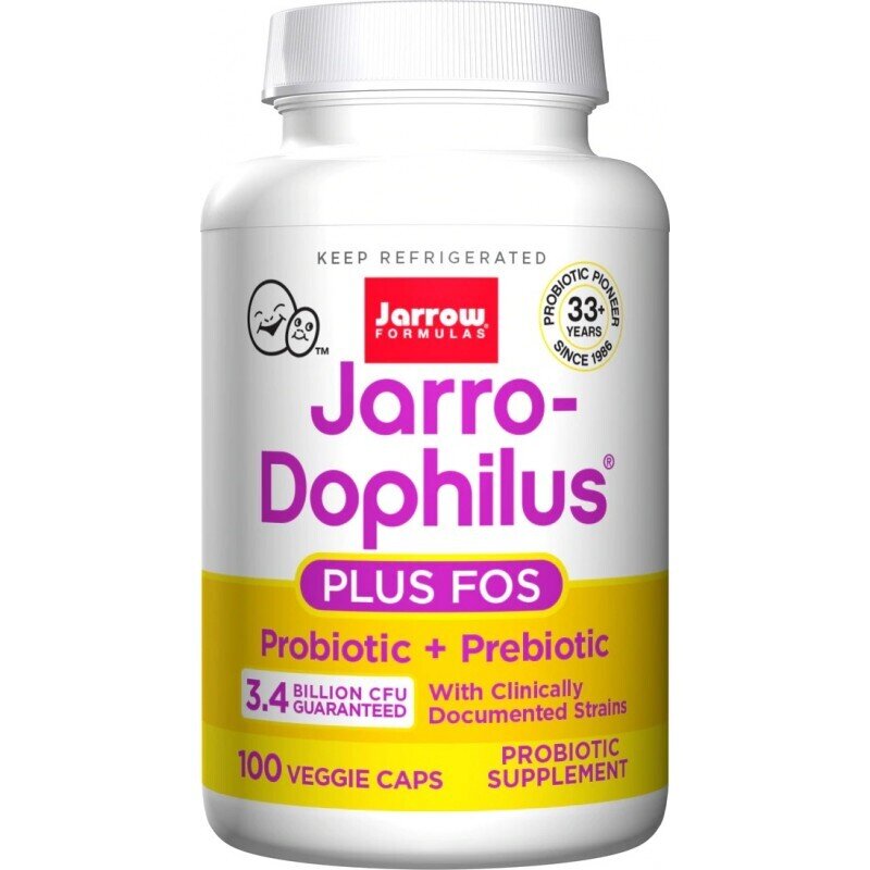 Jarro-Dophilus®+FOS (3.4 B. CFU)/100 CAPS