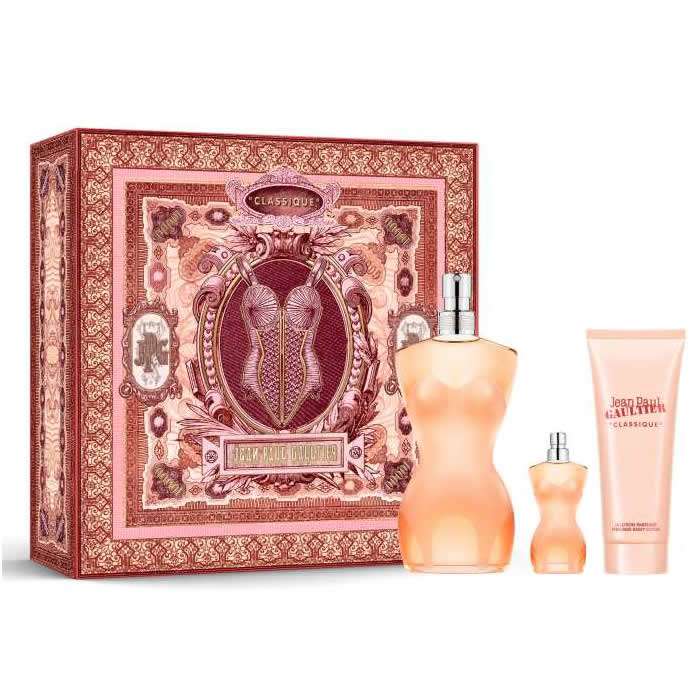 <tc>JEAN PAUL GAULTIER</tc> Classique Eau De Toilette Spray 100ml Σετ 3 τεμαχίων