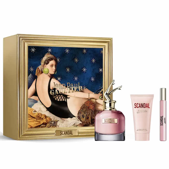 <tc>JEAN PAUL GAULTIER</tc> Scandal Άρωμα σε σπρέι 80ml, σετ 3 τεμαχίων