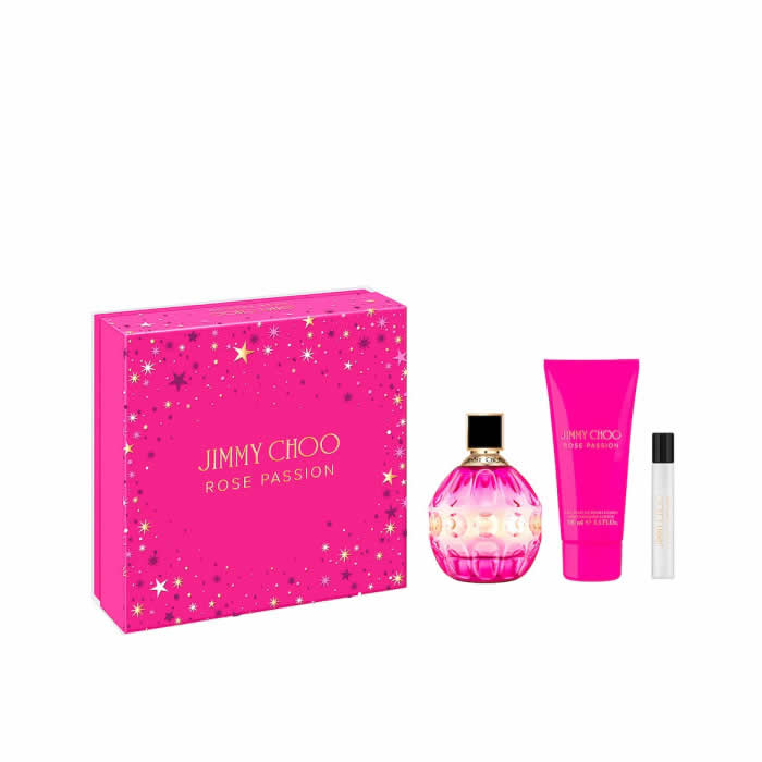 <tc>JIMMY CHOO</tc> Rose Passion Άρωμα σε σπρέι 100ml Σετ 3 τεμαχίων