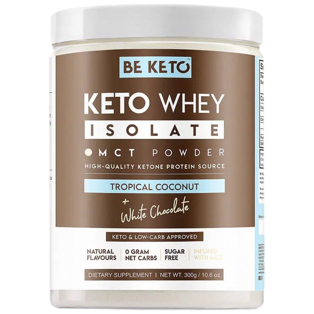 Κέτο Whey Απομόνωση + MCT - 300 γραμμάρια