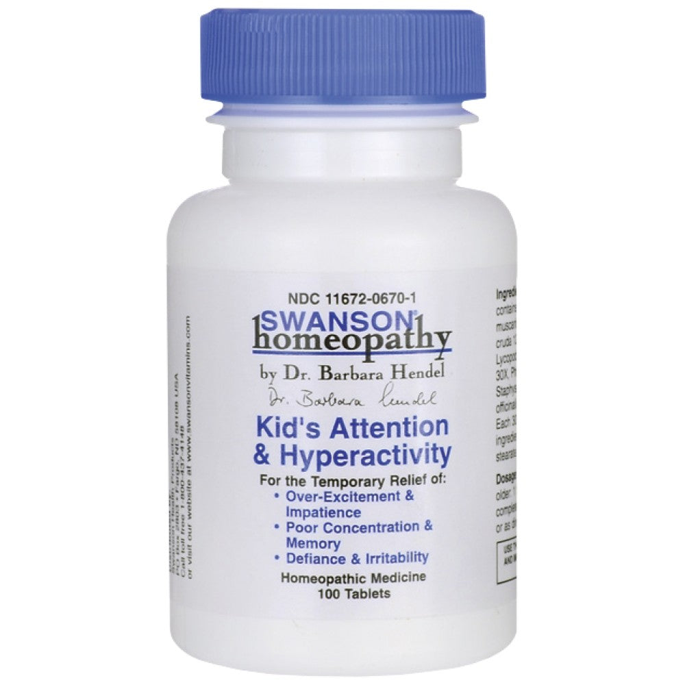 Kids Attention and Hyperactivity 100 Tablets