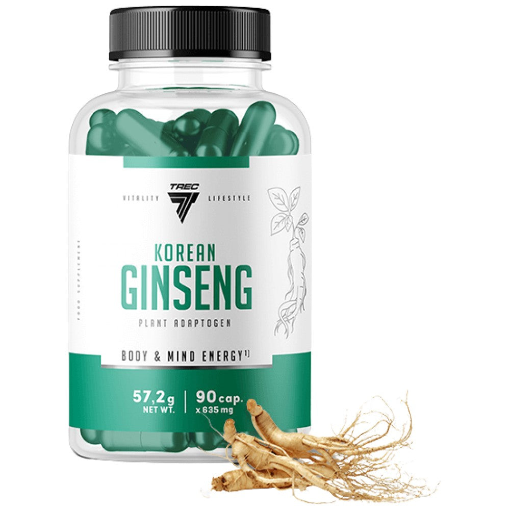 Κορεάτικο Ginseng 500 mg - 90 κάψουλες