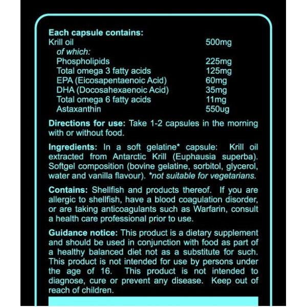 Κριλ λάδι 500 mg - 90 κάψουλες