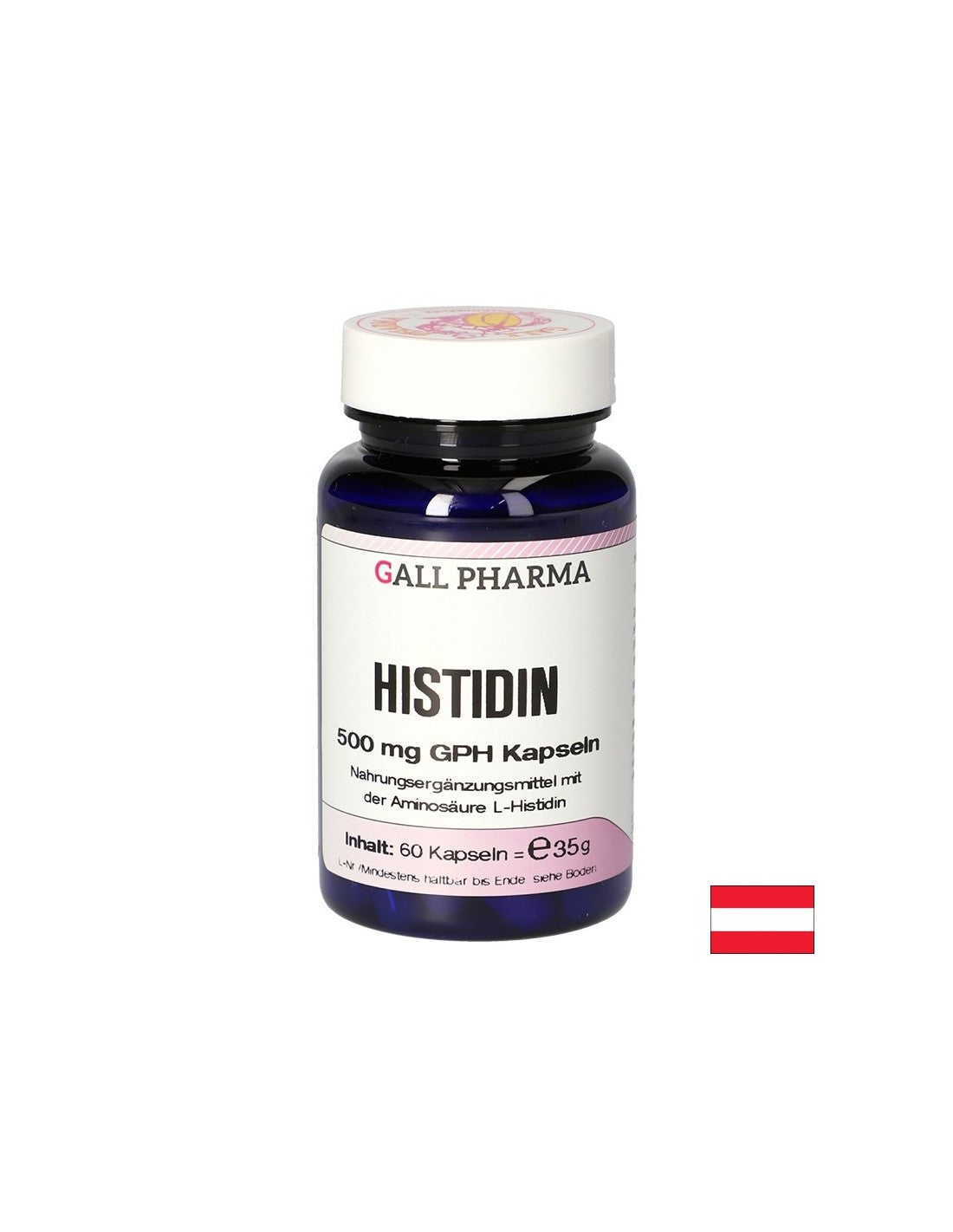 Ανοσότητα - L -Histidine, 500 mg x 60 κάψουλες