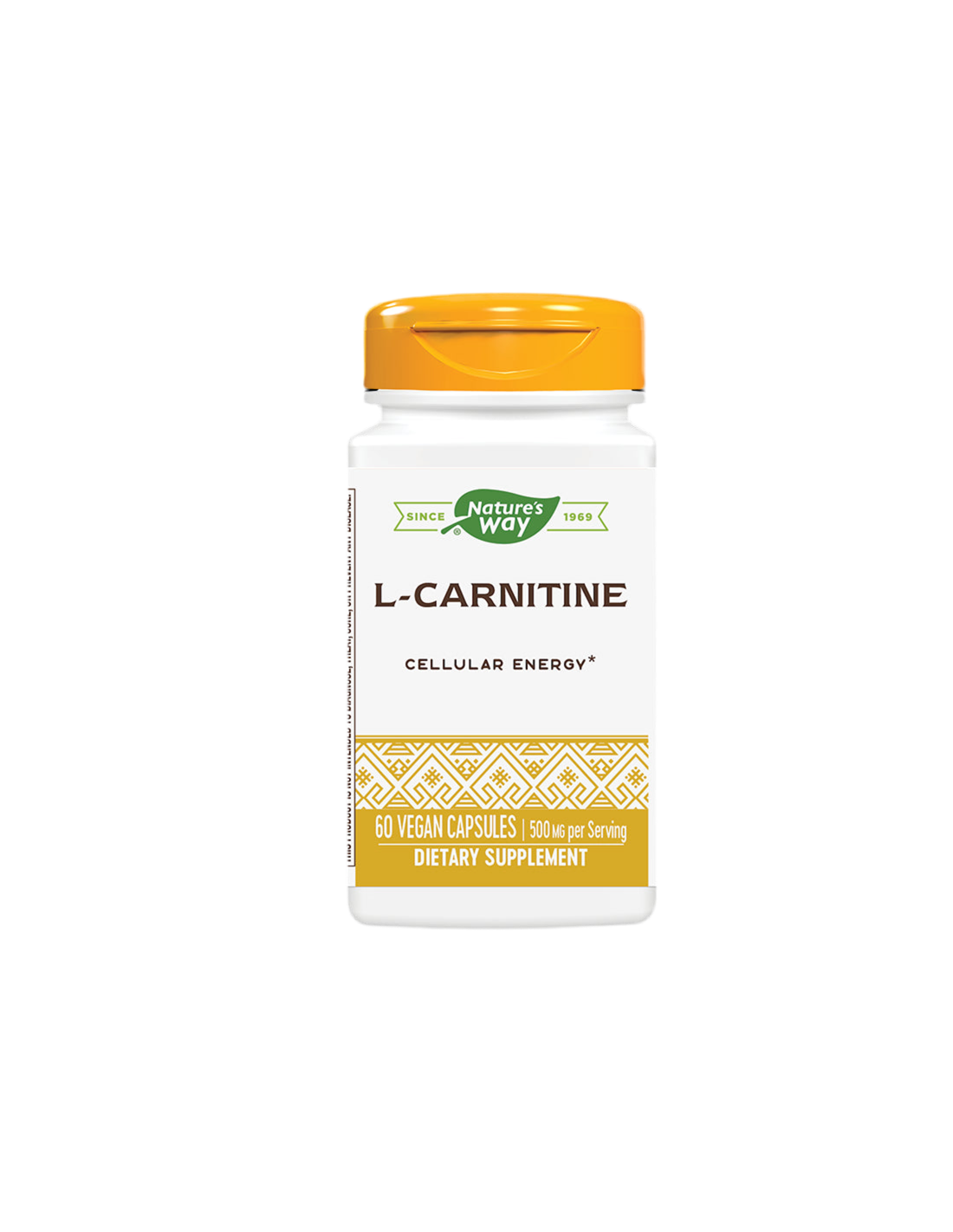 L -καρνιτίνη 500 mg - 60 κάψουλες