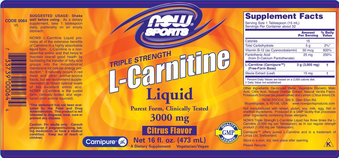 L-Carnitine Liquid 3000 mg - 465 ml