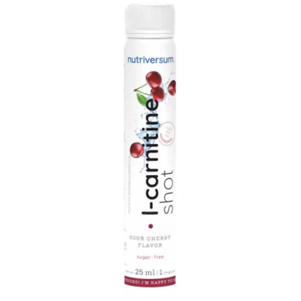 L-Carnitine Liquid Shot 3000 | με χρωμίου - 25 mL
