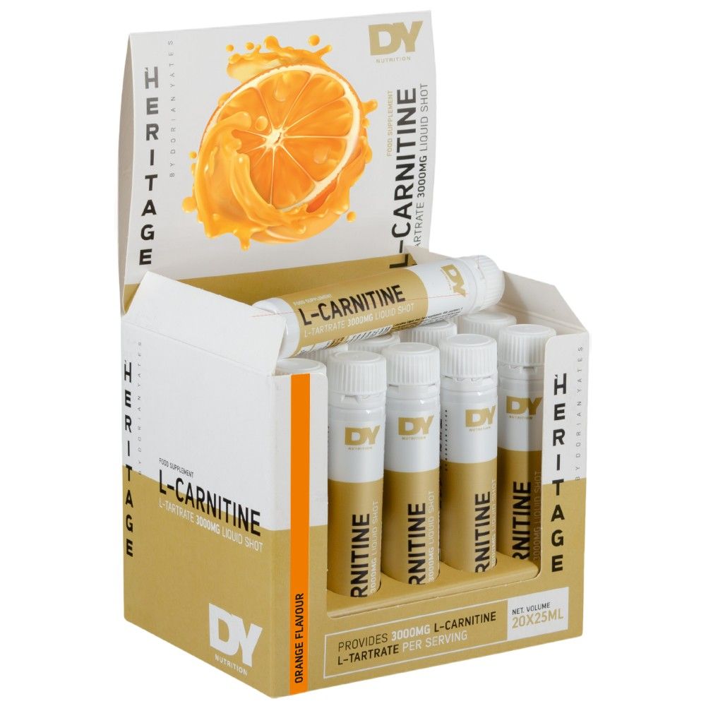 Υγρή πυροβολισμό L -Carnitine 3000 - 20 x 25 mL