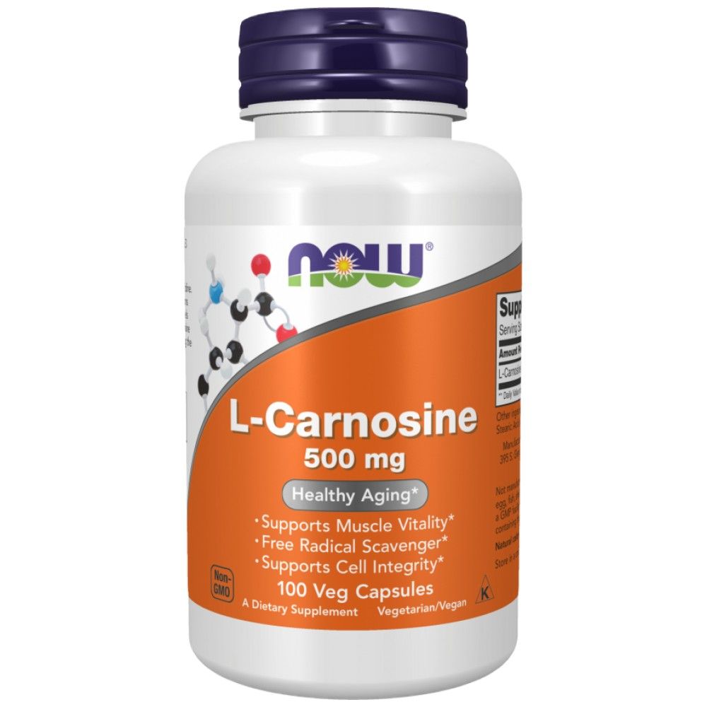 L-Carnosine 500 mg - 100 κάψουλες