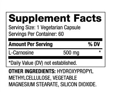 L-καρζίνη 500 mg/60 καπάκια