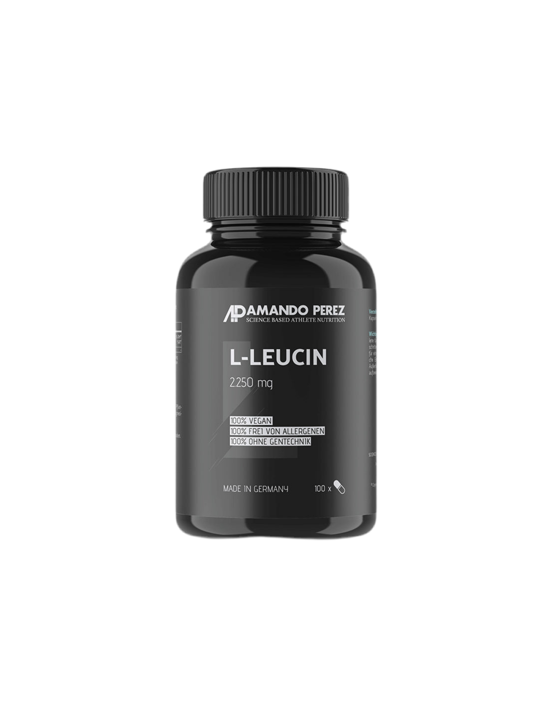 100 κάψουλες L-leucin/L