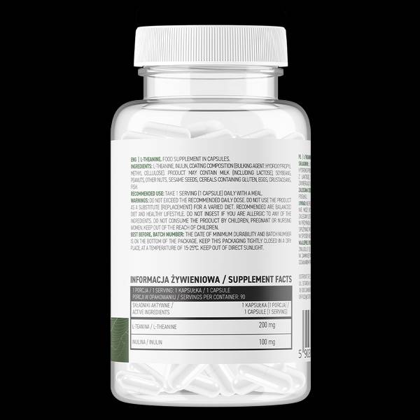 L-Theanine 200 mg | Vege 90 κάψουλες