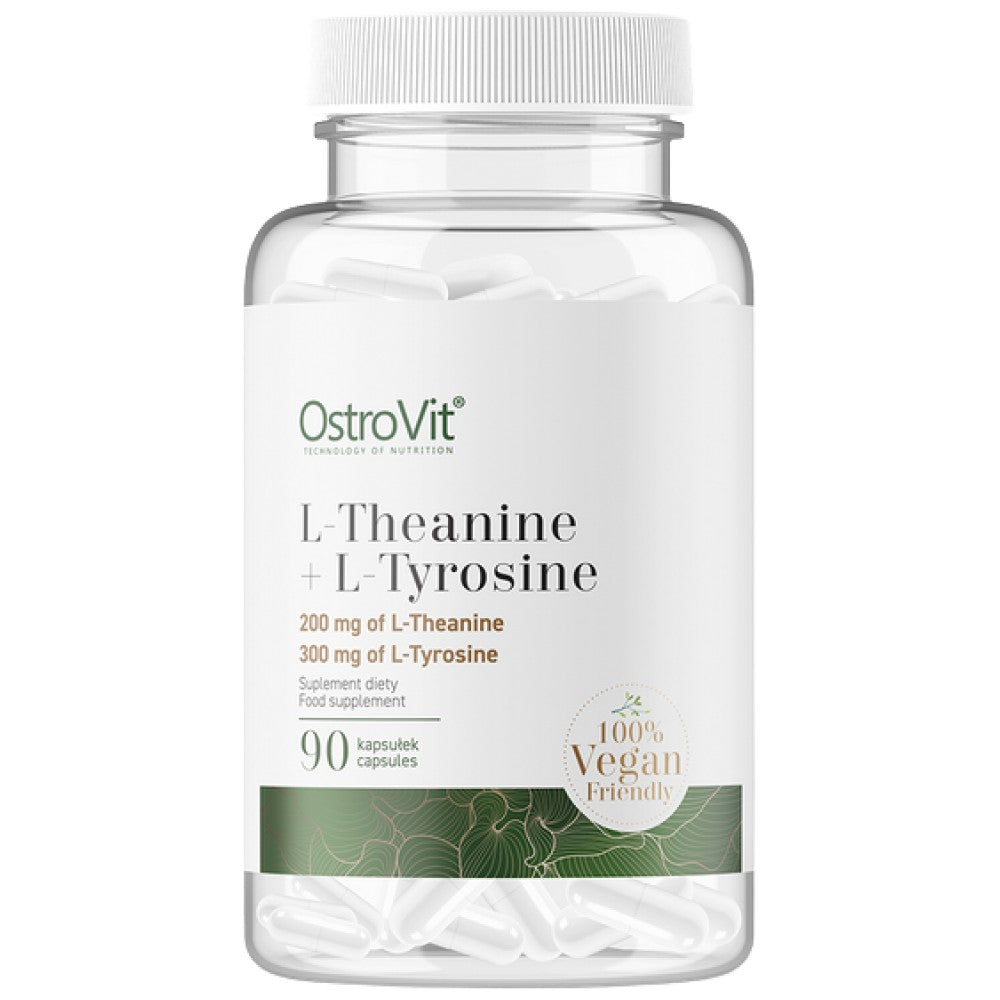 L-theanine + L-τυροσίνη/VEGE 90 κάψουλες