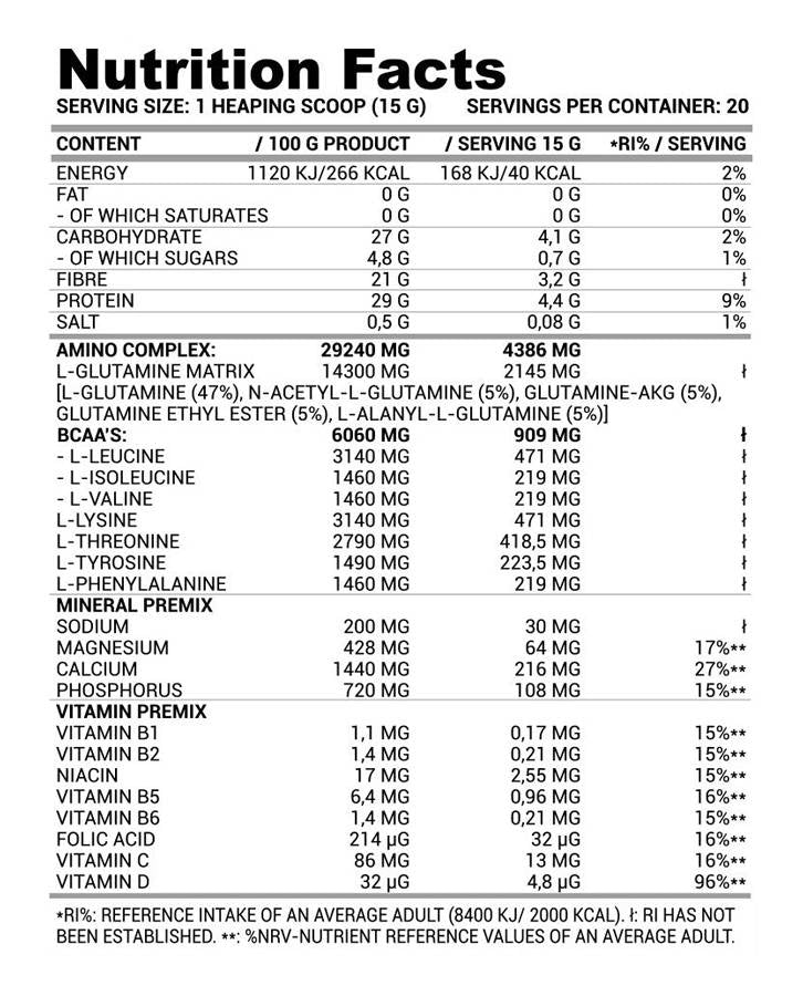 La Vit/Amino | EAA + Vitamins & Minerals - 300 γραμμάρια