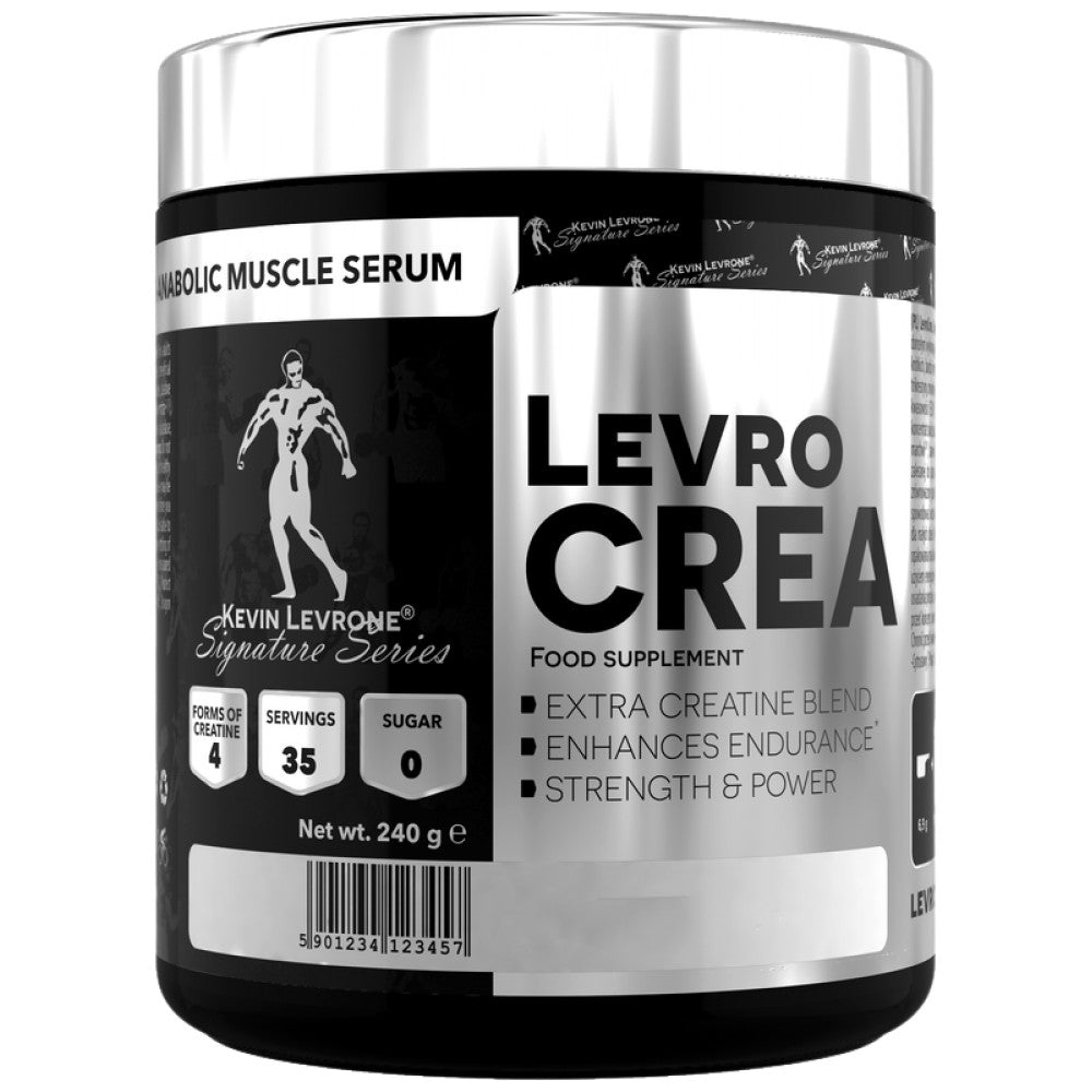 Levrecrea | Επιπλέον μήτρα κρεατίνης - 240 γραμμάρια